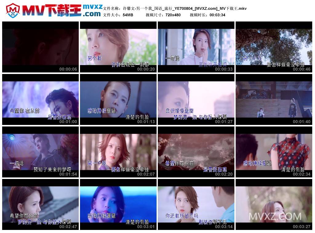许馨文-另一个我_国语_流行_YE700804